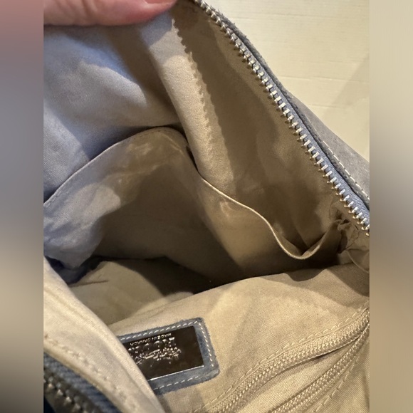 Roots Genuine Leather Shoulder Bag Made In CANADA Vintage 12"x11" - Picture 4 of 12